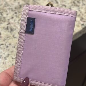 Baggu Light Purple Wallet